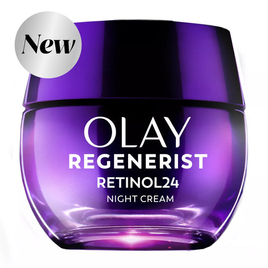Revitalize Your Skin Overnight with Olay Regenerist Retinol 24 Night Face Cream - Fragrance Free - 1.7 Oz