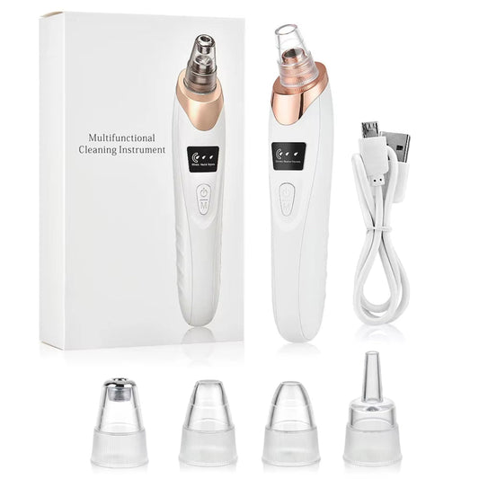 Electric Pore Cleaner & Blackhead Remover - Deep Cleansing Vacuum Device for Facial Care Face Skin Care Tools