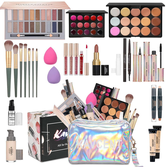 Ultimate All-In-One Makeup Kit for Women and Teens - Complete Makeup Set with Cosmetic Bag, Perfect Gift for Every Occasion